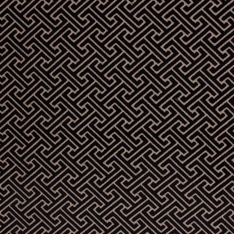 Royal Fret Onyx by RM CoCo Fabric