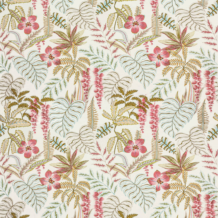 7806-21 Tropicale Reef by Bassett Mcnab Designer Fabric BASSETT MCNAB SIGNATURE 100%COT %VEMB INDIA Horizontal: 26.000 and Vertical: 30.000 52.75 in - Swanky Fabrics -