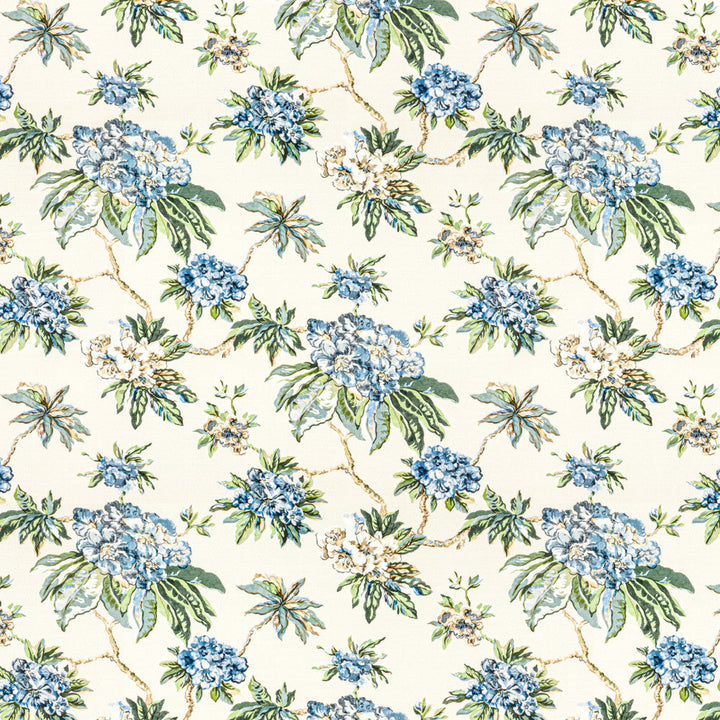 7811-2 Wilton Ocean by Bassett Mcnab Designer Fabric BASSETT MCNAB SIGNATURE 100%COT THAILAND Horizontal: 27 and Vertical: 22 54 in - Swanky Fabrics -