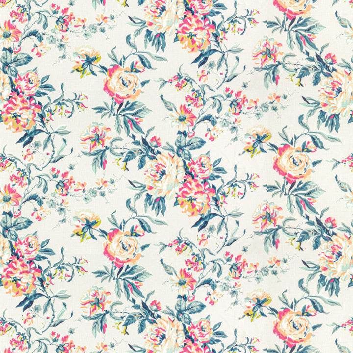7812-2 Wrentham Ocean by Bassett Mcnab Designer Fabric BASSETT MCNAB SIGNATURE 100%LIN USA Horizontal: 27 and Vertical: 25.25 54 in - Swanky Fabrics -