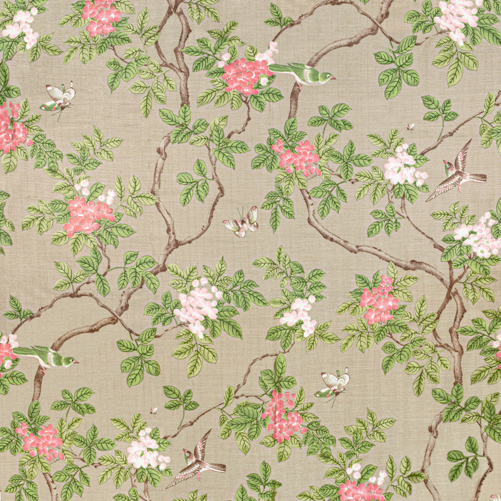 7814-11 Birds And Butterfly Herringbone Sandune by Bassett Mcnab Fabric Bassett Mcnab Fabric 7814-11 Birds And Butterfly Herringbone SanduneFabric BASSETT MCNAB ORIGINS USA </p><p>Repeat: H: 48.000, V: 49.000 48 in - Fabric Carolina -