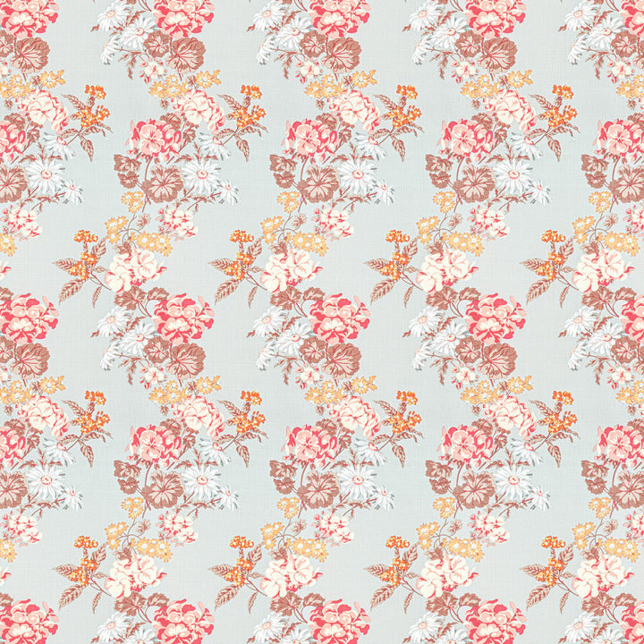 7815-17 Summer Garden Cloud by Bassett Mcnab Fabric BASSETT MCNAB ORIGINS 100%LIN USA Horizontal: 26.5 and Vertical: 13.5 54 in - Fabric Carolina -
