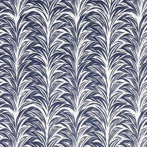 7825-2 Zebra Fern Navy by Aoc Fabric
