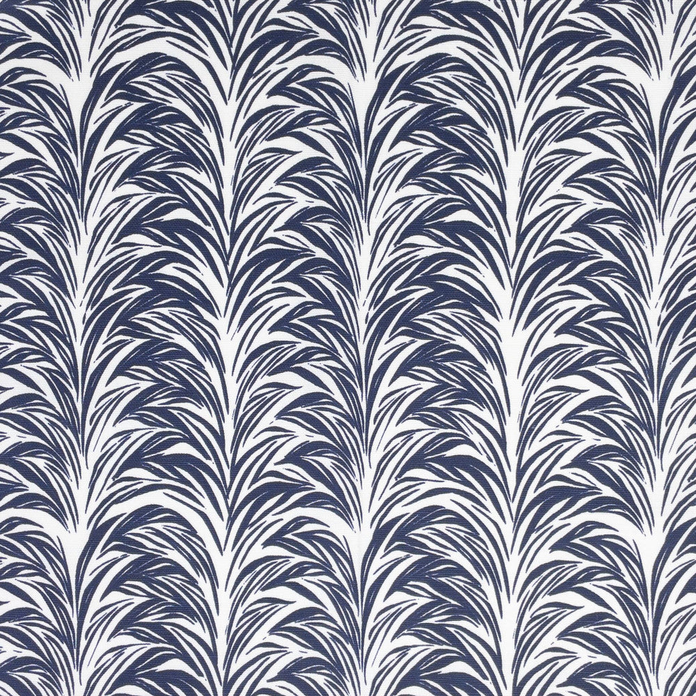 7825-2 Zebra Fern Navy by Aoc Fabric Aoc Fabric 7825-2 Zebra Fern NavyFabric HARBOR VIEW VICTORIA LARSON SHOWROOM 50%COT 50%LIN USA </p><p>Repeat: H: 6.375, V: 5.375 57 in - Fabric Carolina -