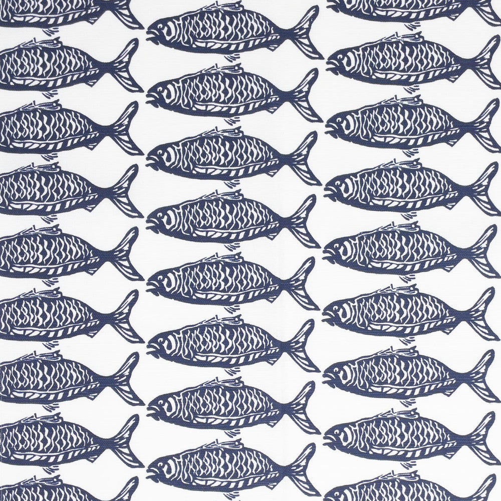 7826-4 School Of Fish Navy by Aoc Fabric Aoc Fabric 7826-4 School Of Fish NavyFabric HARBOR VIEW VICTORIA LARSON SHOWROOM USA </p><p>Repeat: H: 10.250, V: 3.625 57 in - Fabric Carolina -