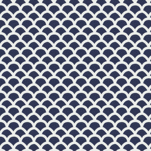 7827-3 St Barths Gate Navy by Aoc Fabric