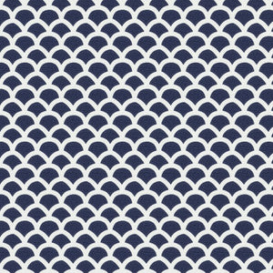 7827-3 St Barths Gate Navy by Aoc Fabric
