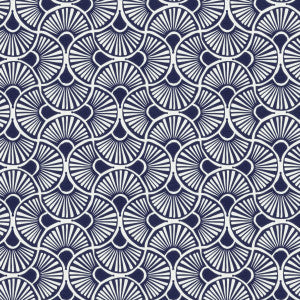 7828-1 Fantutti Navy by Aoc Fabric