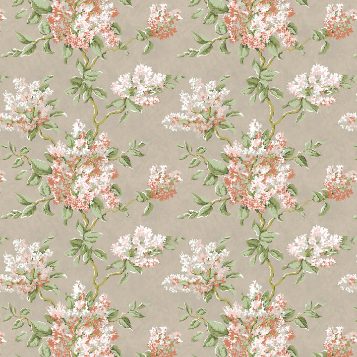 7829-2 Lilacs Petal by Bassett Mcnab Designer Fabric BASSETT MCNAB WOODLANDS 49%LIN 38%COT 13%NYL UK Horizontal: 26.375 and Vertical: 25.250 55 in - Swanky Fabrics -