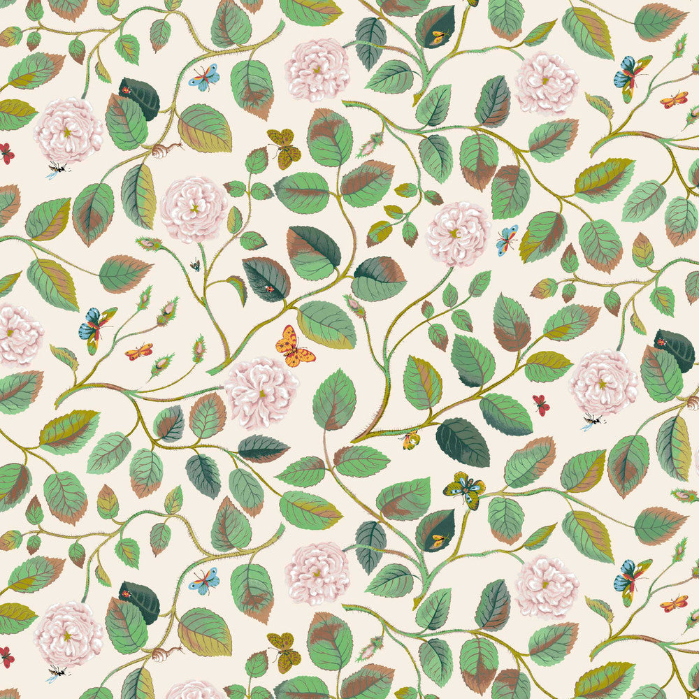 7830-2 Wandering Rose Spring by Bassett Mcnab Designer Fabric BASSETT MCNAB WOODLANDS 100%COT ITALY FLAME RETARDANT-U.F.A.C. CLASS 1 CATB 117-2013 WYZENBEEK 51 000 DOUBLE RUB WEAR TEST (HEAVY DUTY) Horizontal: 26.375 and Vertical: 25.000 56 in - Swanky Fabrics -