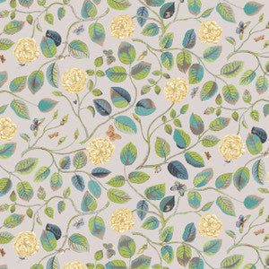 7830-4 Wandering Rose Dusk by Bassett Mcnab Fabric