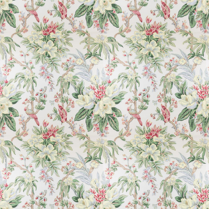 7831-1 Veranda Petal by Bassett Mcnab Fabric BASSETT MCNAB WOODLANDS 100%COT USA FLAME RETARDANT-N.F.P.A. 701 SMALL SCALE Horizontal: 27.000 and Vertical: 27.500 56 in - Fabric Carolina -