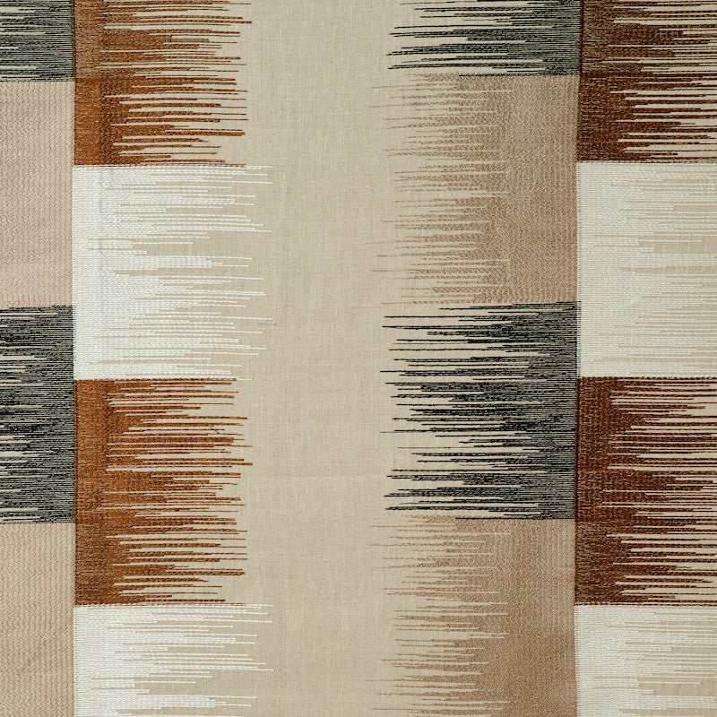Sunburst Stripe Embroidery Black & Neutral 78400 by Schumacher Fabric Schumacher Fabric Sunburst Stripe Embroidery Black & Neutral 78400Fabric LINEN 50% INDIA </p><p>Repeat: H: HORZ. 18" (46CM) , V: VERT. 15 1/4" (39CM) 57 - Fabric Carolina -