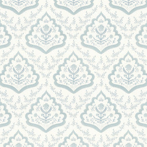 7842 Floral Paisley 1 Moonstone by Aoc Fabric