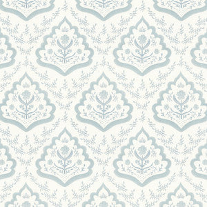 7842 Floral Paisley 1 Moonstone by Aoc Fabric