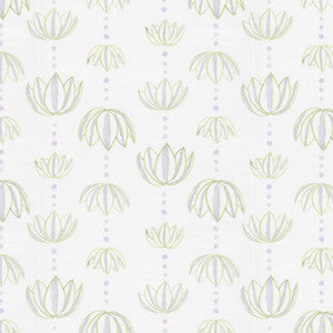 7843 Tulips 1 Lilac by Aoc Fabric