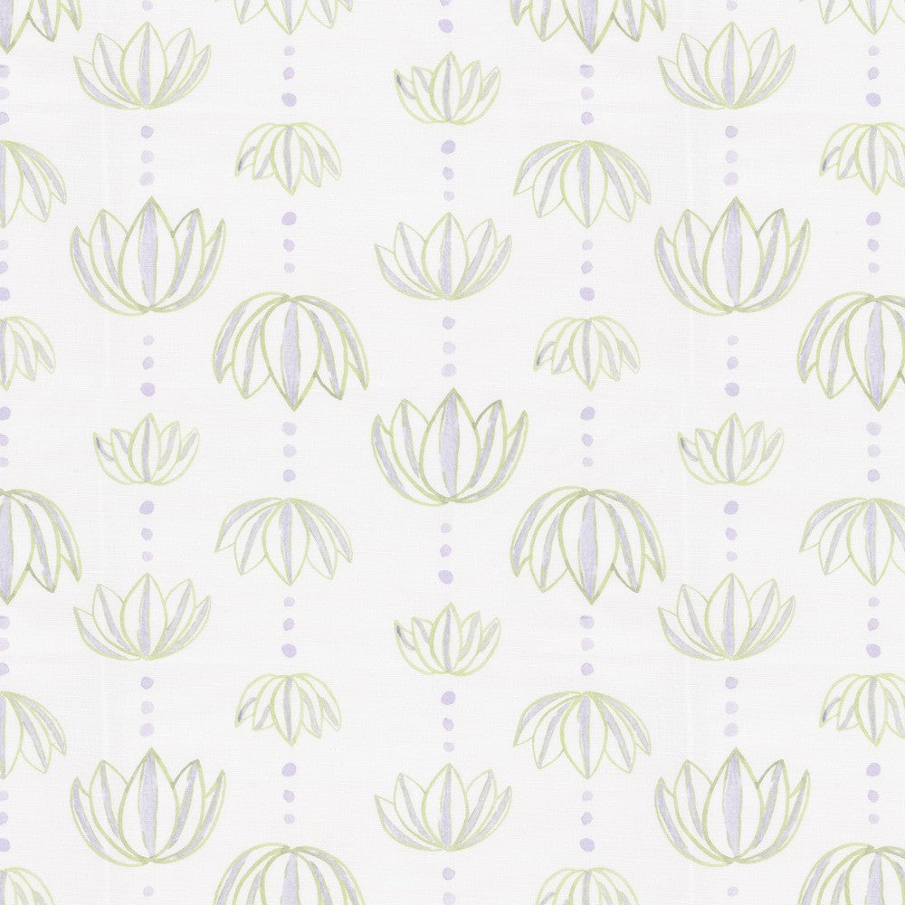 7843 Tulips 1 Lilac by Aoc Fabric Aoc Fabric 7843 Tulips 1 LilacFabric The Art Of Color Morningside 97%Cot 3%Lin USA </p><p>Repeat: H: 17.5, V: 0 58 in - Fabric Carolina -