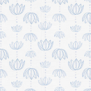 7843 Tulips 2 Moonstone by Aoc Fabric