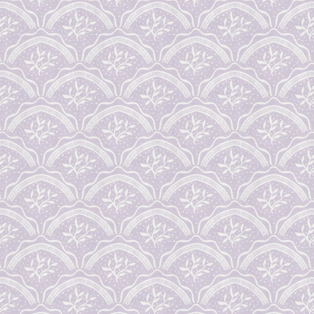 7845 Vine Scallop 3 Lilac by Aoc Fabric Aoc Fabric 7845 Vine Scallop 3 LilacFabric The Art Of Color Morningside 97%Cot 3%Lin USA </p><p>Repeat: H: 4.5, V: 2.625 58 in - Fabric Carolina -
