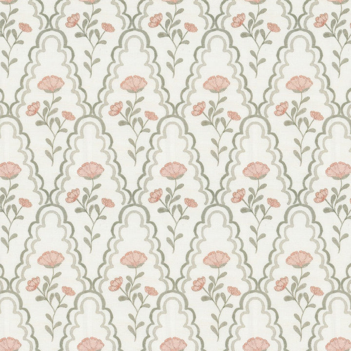 7848 Scallop Floral 1 Blossom by Aoc Fabric Aoc Fabric 7848 Scallop Floral 1 BlossomFabric THE ART OF COLOR MORNINGSIDE 55%LIN 45%COT USA </p><p>Repeat: H: 4.250, V: 9.000 54 in - Fabric Carolina -