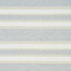 Ohara Stripe Indoor/Outdoor Grey 78490 by Schumacher Fabric