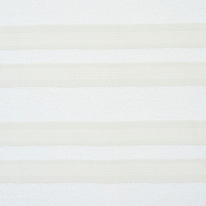 Ohara Stripe Indoor/Outdoor Ivory 78491 by Schumacher Fabric INDOOR/OUTDOOR PRINTS & WOVENS V See Sample BELGIUM - </p><p>Repeat: Horizontal: 55" (140CM) and Vertical: 6 5/8" (17CM) 55" (140CM) - Fabric Carolina -