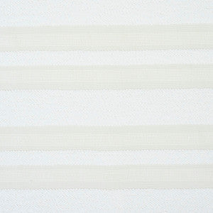 Ohara Stripe Indoor/Outdoor Ivory 78491 by Schumacher Fabric