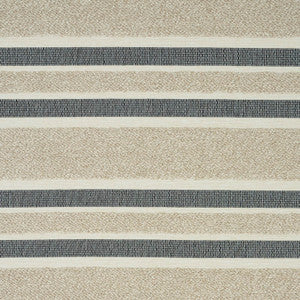 Ohara Stripe Indoor/Outdoor Taupe 78492 by Schumacher Fabric
