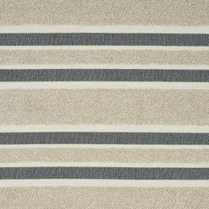 Ohara Stripe Indoor/Outdoor Taupe 78492 by Schumacher Fabric