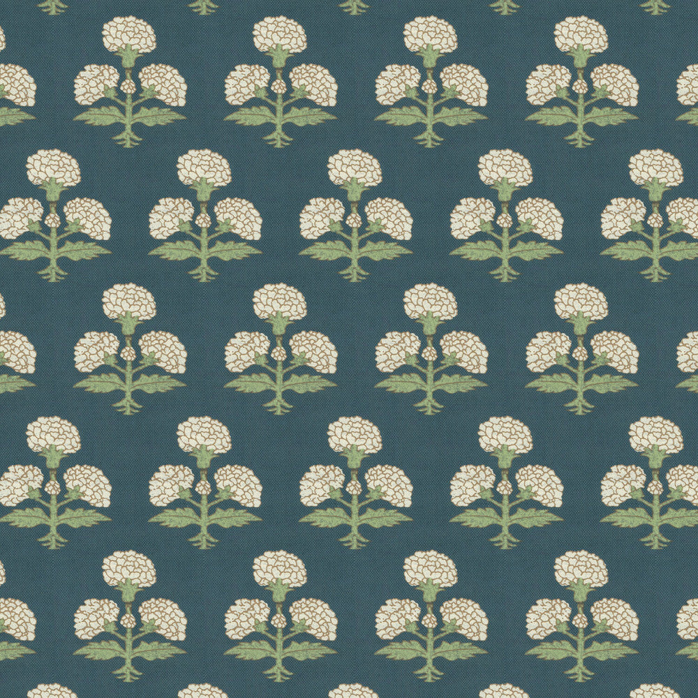 7857 Hydrangea 1 Indigo by Bassett Mcnab Fabric Bassett Mcnab Fabric 7857 Hydrangea 1 IndigoFabric Bassett Mcnab Revival Fabric Prints Showroom 58%Lin 42%Cot India </p><p>Repeat: H: 3.875, V: 13.5 52 in - Fabric Carolina -