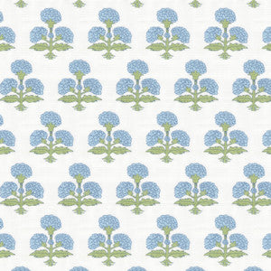 7857 Hydrangea 3 Springtime by Bassett Mcnab Fabric
