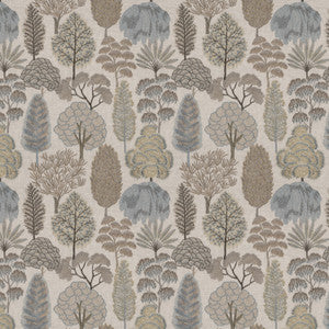 7858 Topiary 3 Sandstone by Bassett Mcnab Fabric