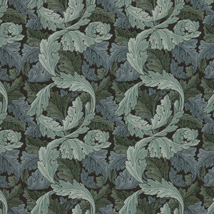 7859 Acanthus 3 Ink by Wmah Fabric