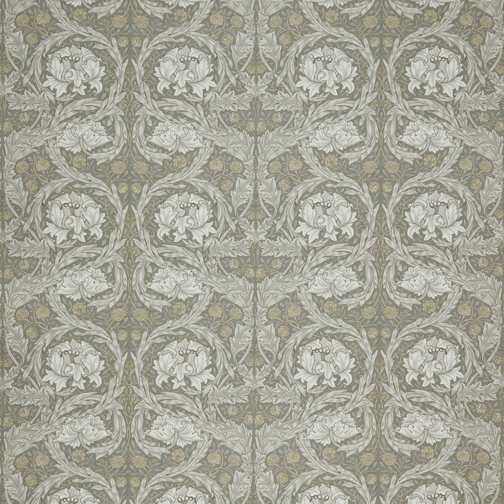7860 African Marigold 3 Cement by Wmah Fabric Wmah Fabric 7860 African Marigold 3 CementFabric William Morris At Home Kelmscott Gardens Vol 2 100%Cot Spain </p><p>Repeat: H: 27.5, V: 0 55 in - Fabric Carolina -