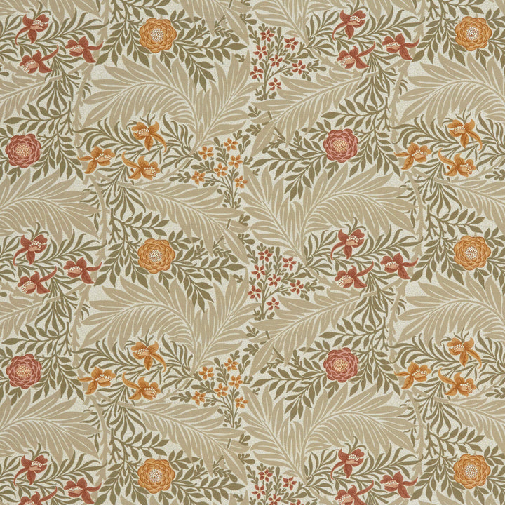 7861 Larkspur 1 Spice by Wmah Fabric Wmah Fabric 7861 Larkspur 1 SpiceFabric WILLIAM MORRIS AT HOME KELMSCOTT GARDENS VOL 1 100%COT SPAIN </p><p>Repeat: H: 18.000, V: 25.500 55 in - Fabric Carolina -