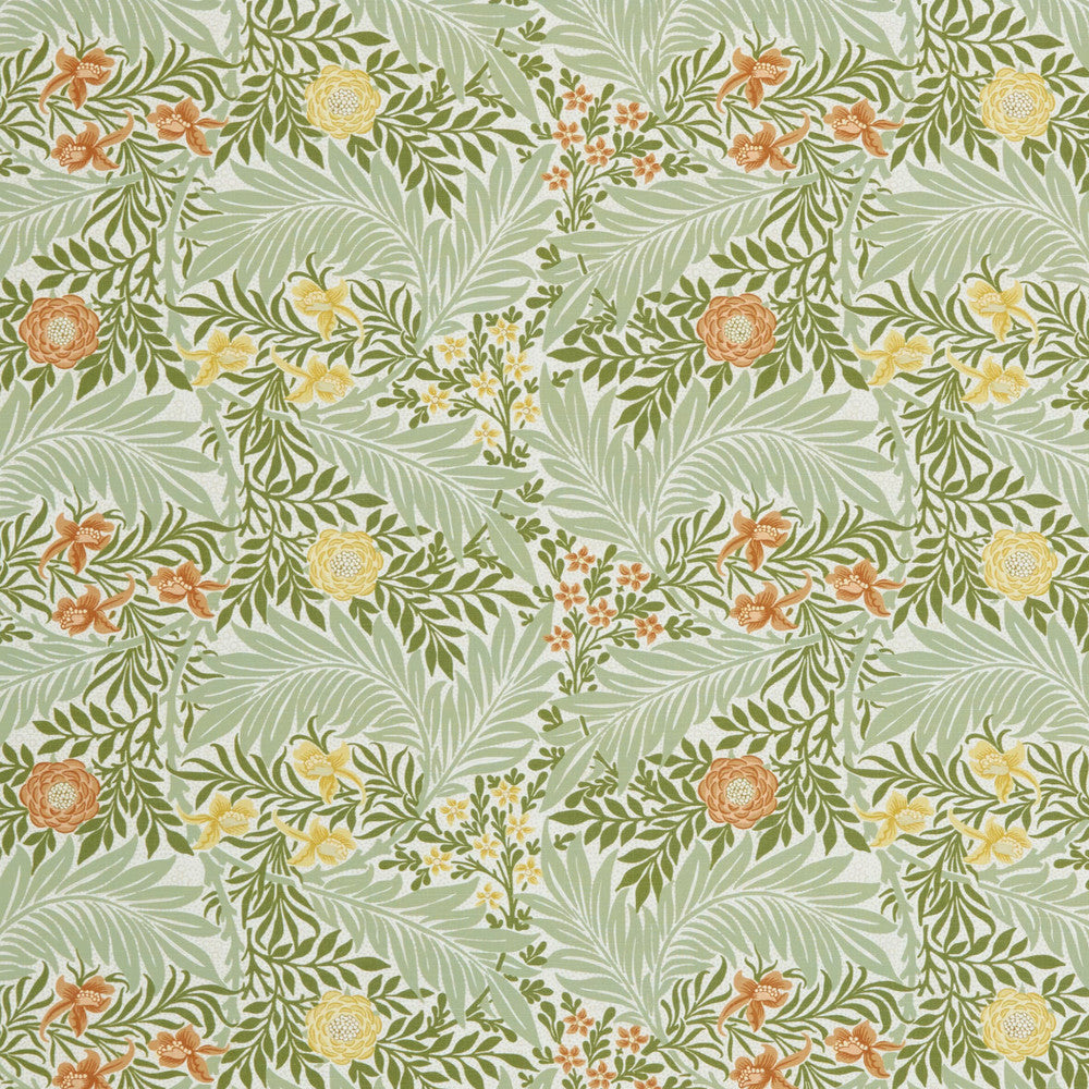 7861 Larkspur 3 Sage by Wmah Fabric Wmah Fabric 7861 Larkspur 3 SageFabric WILLIAM MORRIS AT HOME KELMSCOTT GARDENS VOL 1 100%COT SPAIN </p><p>Repeat: H: 18.000, V: 25.500 55 in - Fabric Carolina -