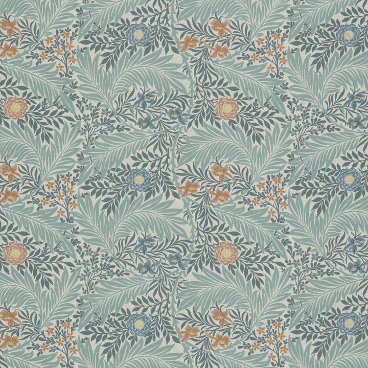 7861 Larkspur 4 Vapor by Wmah Fabric Wmah Fabric 7861 Larkspur 4 VaporFabric William Morris At Home Kelmscott Gardens Vol 1 100%Cot Spain </p><p>Repeat: H: 18, V: 6.5 55 in - Fabric Carolina -