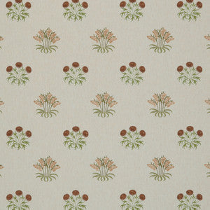 7862 Lilyflower Embroidery 1 Pepper by Wmah Fabric