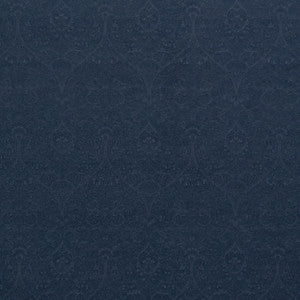 7863 Lodden Embroidery 3 Navy by Wmah Fabric