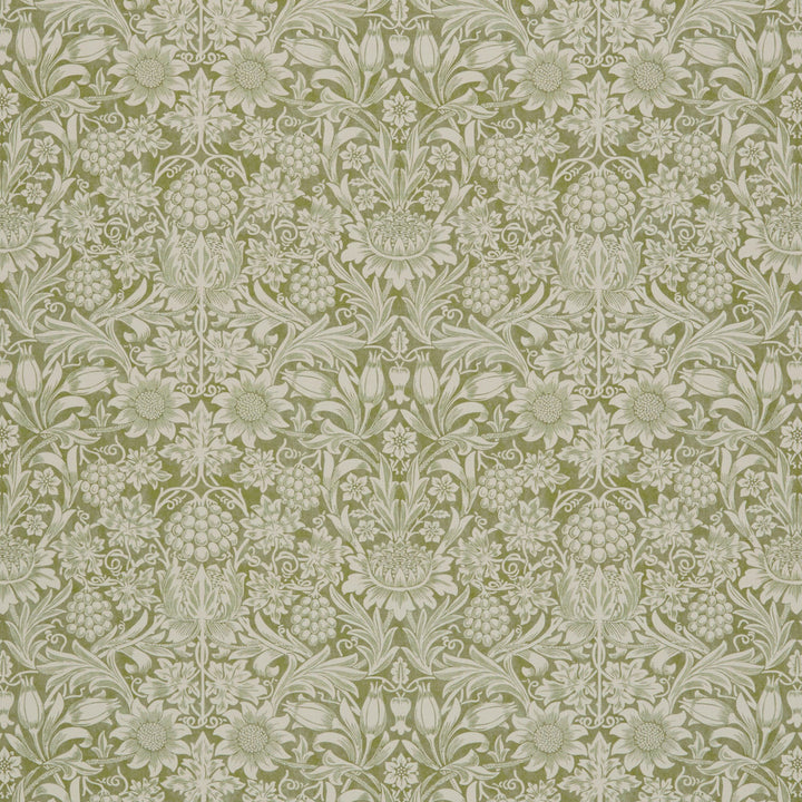 7867 Sunflower 1 Sage by Wmah Fabric Wmah Fabric 7867 Sunflower 1 SageFabric William Morris At Home Kelmscott Gardens Vol 1 100%Cot Spain </p><p>Repeat: H: 18.5, V: 15 55 in - Fabric Carolina -