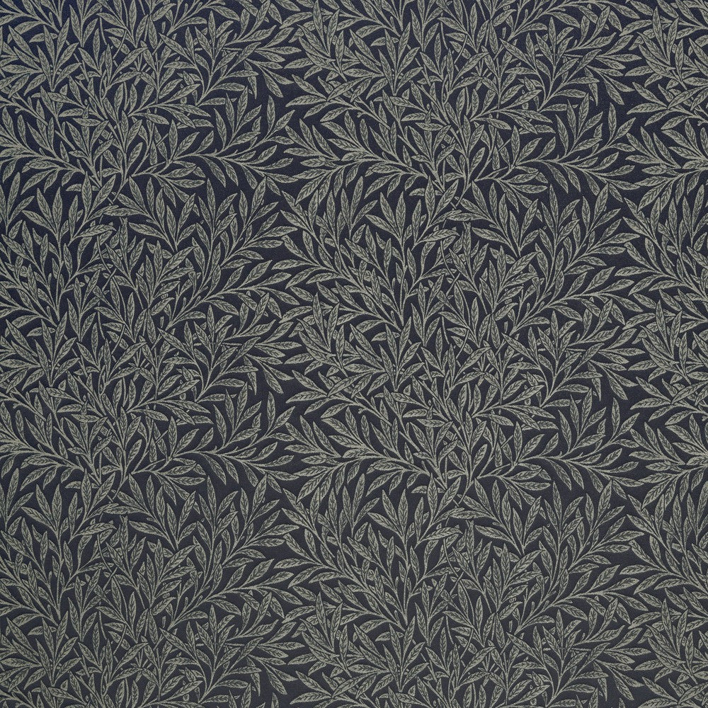 7869 Willow Woven 1 Navy by Wmah Fabric Wmah Fabric 7869 Willow Woven 1 NavyFabric William Morris At Home Kelmscott Gardens Vol 2 67%Pol 33%Svi India </p><p>Repeat: H: 18.125, V: 0 55 in - Fabric Carolina -