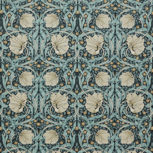 7871 Pimpernel Velvet 3 Navy by Wmah Fabric