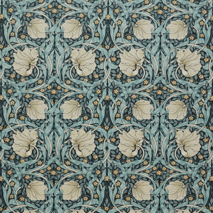 7871 Pimpernel Velvet 3 Navy by Wmah Fabric Wmah Fabric 7871 Pimpernel Velvet 3 NavyFabric William Morris At Home Kelmscott Gardens Vol 1 100%Pol Turkey </p><p>Repeat: H: 18, V: 0 54 in - Fabric Carolina -