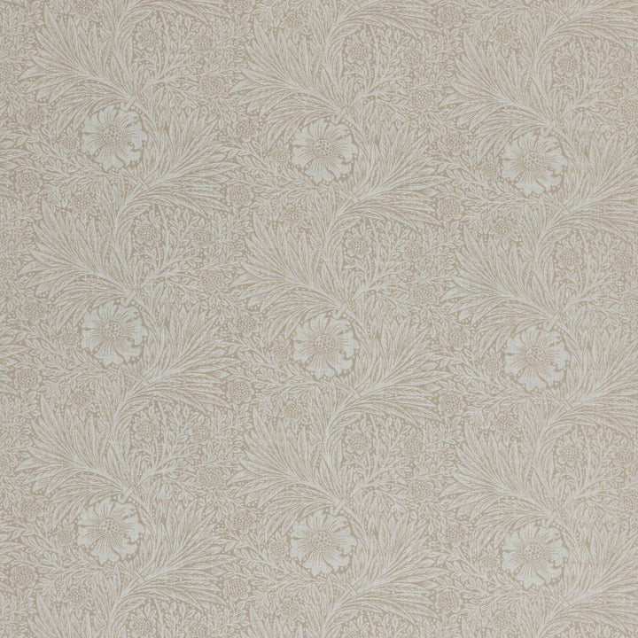 7872 Marigold Woven 1 Tan by Wmah Fabric Wmah Fabric 7872 Marigold Woven 1 TanFabric WILLIAM MORRIS AT HOME KELMSCOTT GARDENS VOL 1 49%POL 45%COT 6%LIN INDIA </p><p>Repeat: H: 9.250, V: 8.625 55 in - Fabric Carolina -