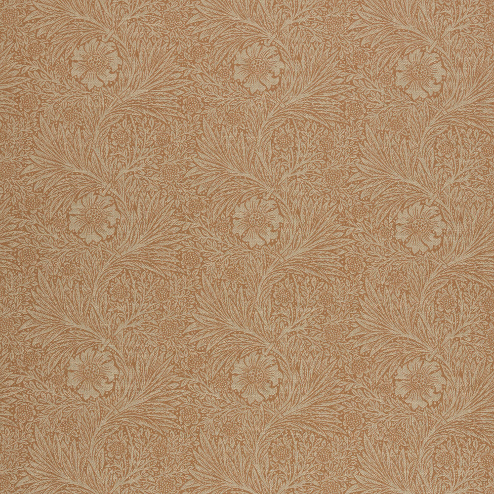 7872 Marigold Woven 2 Clay by Wmah Fabric Wmah Fabric 7872 Marigold Woven 2 ClayFabric William Morris At Home Kelmscott Gardens Vol 1 49%Pol 45%Cot 6%Lin India </p><p>Repeat: H: 9.25, V: 1 55 in - Fabric Carolina -