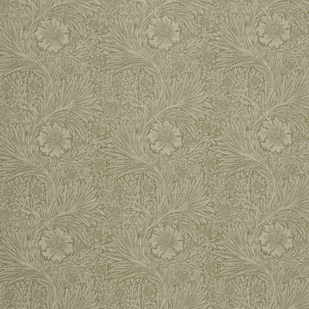7872 Marigold Woven 3 Balsam by Wmah Fabric Wmah Fabric 7872 Marigold Woven 3 BalsamFabric WILLIAM MORRIS AT HOME KELMSCOTT GARDENS VOL 1 49%POL 45%COT 6%LIN INDIA </p><p>Repeat: H: 9.250, V: 8.625 55 in - Fabric Carolina -