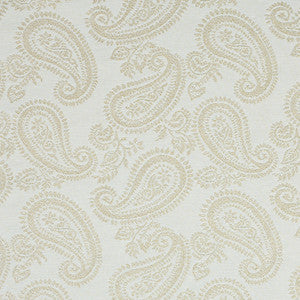 Milena Paisley Natural 78720 by Schumacher Fabric