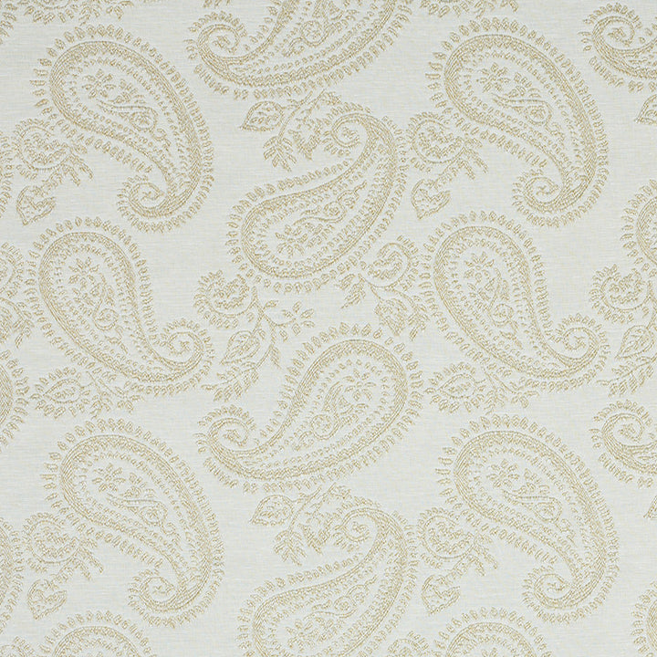 Milena Paisley Natural 78720 by Schumacher Fabric NEW TRADITIONAL II See Sample ITALY - </p><p>Repeat: Horizontal: 13 3/4" (35CM) and Vertical: 13 1/2" (34CM) 55" (140CM) - Fabric Carolina -