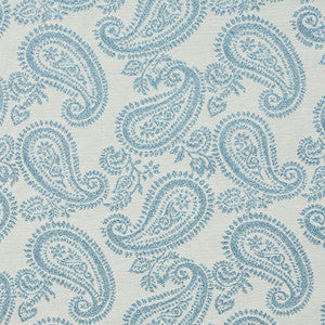 Milena Paisley Sky 78721 by Schumacher Fabric