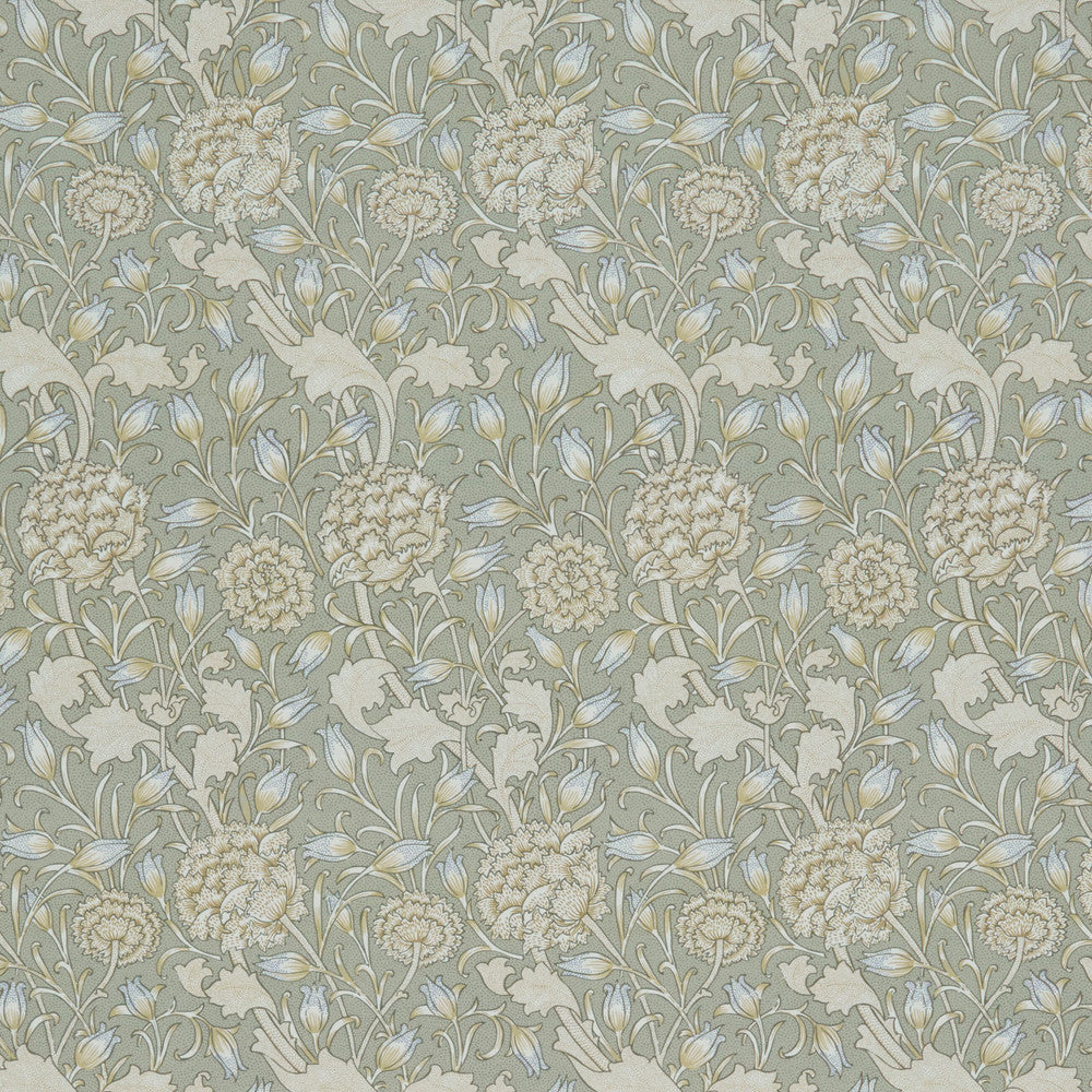 7873 Wild Tulip 3 Aloe by Wmah Fabric Wmah Fabric 7873 Wild Tulip 3 AloeFabric William Morris At Home Kelmscott Gardens Vol 2 100%Cot Spain </p><p>Repeat: H: 18, V: 8.75 54 in - Fabric Carolina -